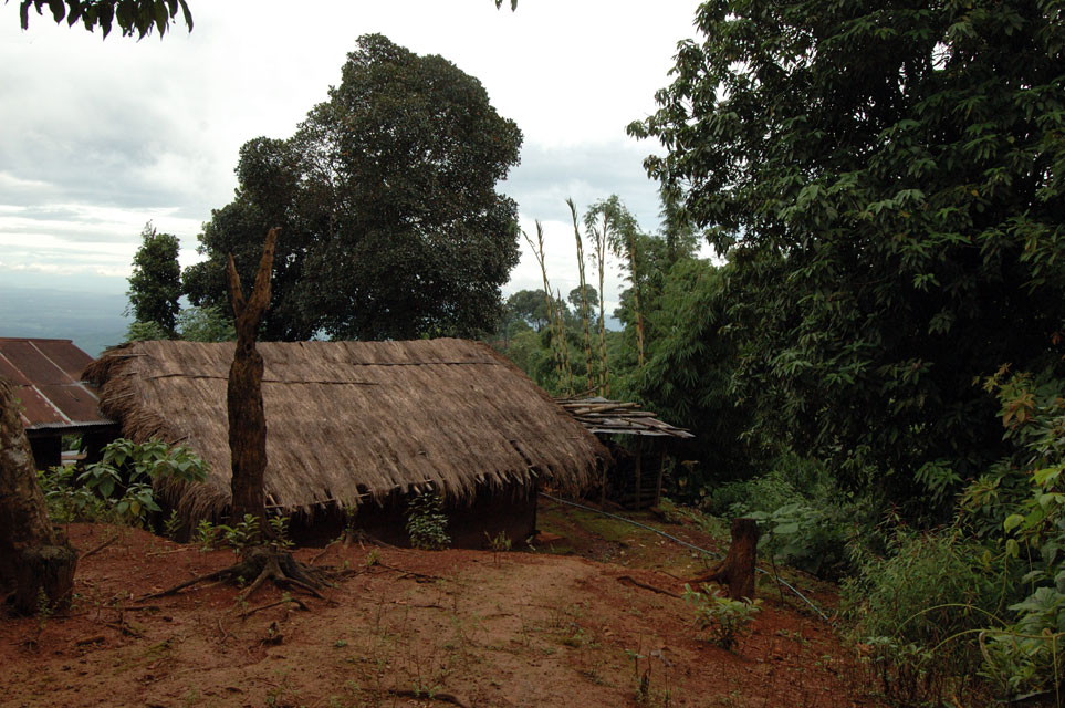 Thai hill tribe village
