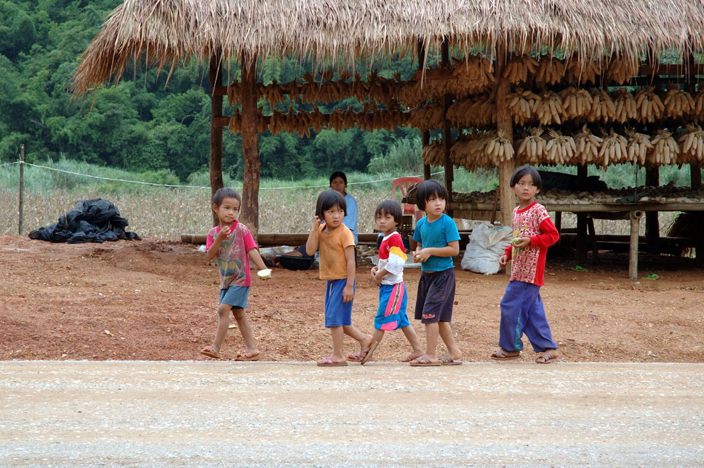 Thai village children